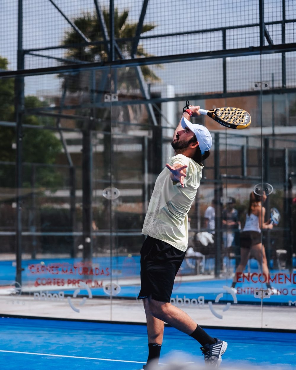 Gustavo Gonzalez, treinador de padel do JF79 Sports Center