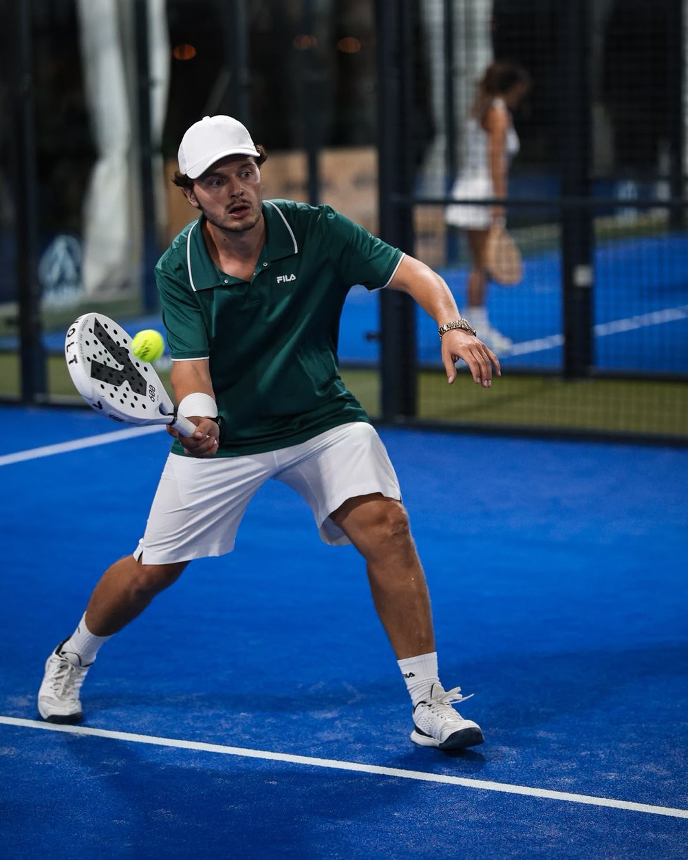 Marcos Salort, treinador de padel do JF79 Sports Center